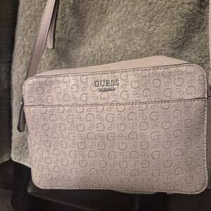 GUESS Pink Embossed Women's Bag
